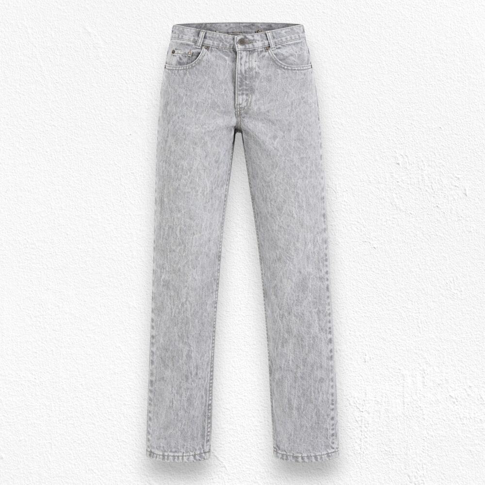 Vintage Levi's Straight Leg Jeans in Light Grey (Runs small, fits like a 25/26)